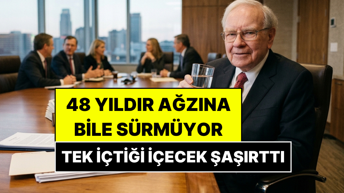 Milyarder Warren Buffett 48 Yıldır Su İçmiyor: İçtiği Tek İçecek Markasına İse 28 Milyar Dolar Yatırmış